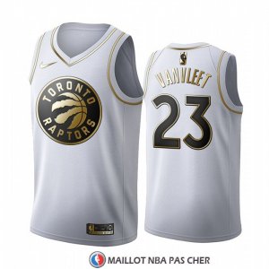 Maillot Golden Edition Tornto Raptors Fred Vanvleet Blanc