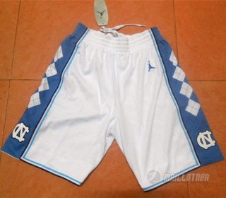 Short Blanc North Carolina NBA