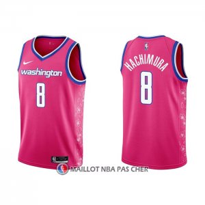 Maillot Washington Wizards Rui Hachimura NO 8 Ville 2022-23 Rosa