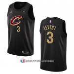 Maillot Cleveland Cavaliers Caris Levert NO 3 Statement 2022-23 Noir