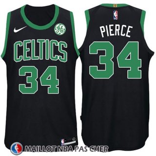 Maillot Boston Celtics Paul Pierce 34 Statement 2017-18 Noir