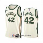Maillot Boston Celtics Al Horford NO 42 Ville 2023-24 Blanc