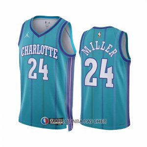 Maillot Charlotte Hornets Brandon Miller NO 24 Classic 2023-24 Vert
