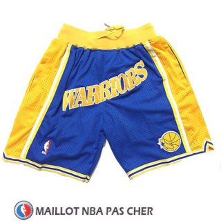 Short Golden State Warriors Just Don Classic Bleu