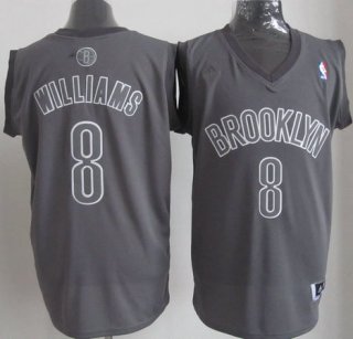 Maillot Williams Brooklyn Nets #8 Gris