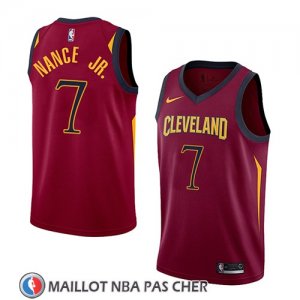 Maillot Cleveland Cavaliers Larry Nance Jr. No 7 Icon 2018 Rouge