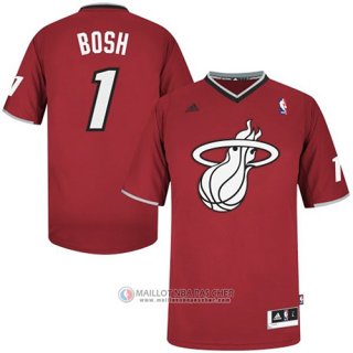 Maillot Bosh Miami Heat #1 Rouge