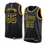Maillot Los Angeles Lakers Juan Toscano-Anderson NO 95 Mamba 2021-22 Noir