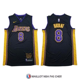 Maillot Los Angeles Lakers Kobe Bryant Retirement 2018 Noir