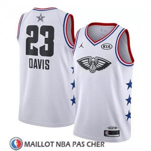 Maillot All Star 2019 New Orleans Pelicans Anthony Davis Blanc