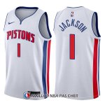 Maillot Detroit Pistons Reggie Jackson Association 1 2017-18 Blanc