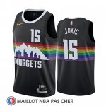 Maillot Denver Nuggets Nikola Jokic Ville 2019-20 Noir