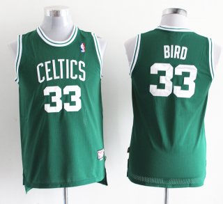 Maillot Enfant de Vert Bird Boston Celtics Revolution 30