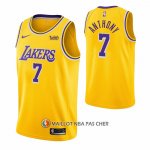 Maillot Los Angeles Lakers Carmelo Anthony NO 7 Icon 2020 Jaune