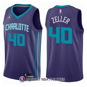 Maillot Charlotte Hornets Cody Zeller Statement 40 2017-18 Volet