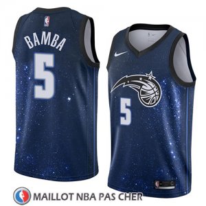 Maillot Orlando Magic Mohamed Bamba Ciudad 2018 Bleu