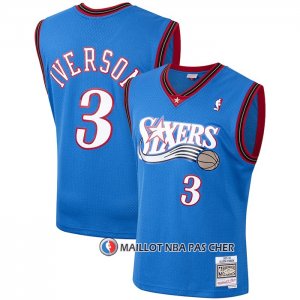 Maillot Philadelphia 76ers Allen Iverson Retro Bleu