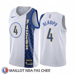 Maillot Indiana Pacers Victor Oladipo Ville Blanc  Maillot Indiana Pacers Victor Oladipo Ville Blanc