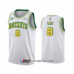 Maillot Houston Rockets Jae'sean Tate NO 8 Classic 2022-23 Blanc