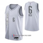 Maillot Oklahoma City Thunder Gabriel Deck NO 6 Ville 2021-22 Blanc