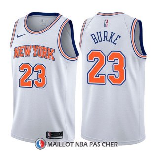 Maillot New York Knicks Trey Burke Statement 23 2017-18 Blanc