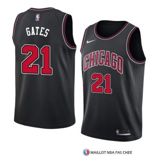 Maillot Chicago Bulls Kaiser Gates Statement 2018 Noir