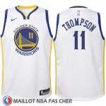 Maillot Enfant Golden State Warriors Klay Thompson No 11 2017-18 Blanc