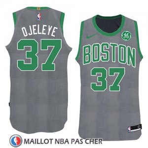 Maillot Noel 2018 Boston Celtics Semi Ojeleye No 37 Vert