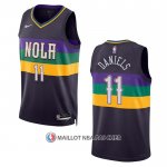Maillot New Orleans Pelicans Dyson Daniels NO 11 Ville 2022-23 Volet