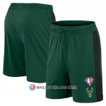 Short Milwaukee Bucks 75th Anniversary Vert