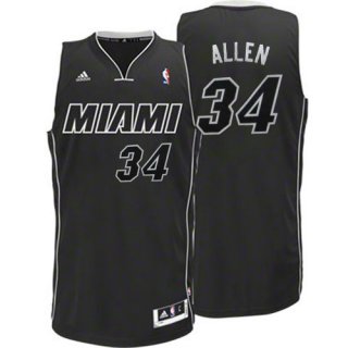 Maillot Back to Noir Allen Miami Heat Revolution 30