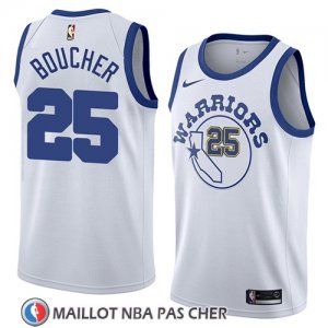 Maillot Golden State Warriors Fred VanVleet No 25 Hardwood Classic 2018 Blanc