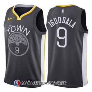 Maillot Golden State Warriors Andre Iguodala Statement 2017-18 9 Gris