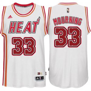 Maillot Retro Heat Mourning 33 Blanc