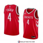 Maillot Houston Rockets P.j. Tucker 4 Icon 2017-18 Rouge