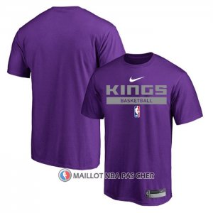 Maillot Manche Courte Sacramento Kings Practice Performance 2022-23 Volet