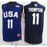 Maillot USA Dream 12 Teams Thompson #11 Bleu