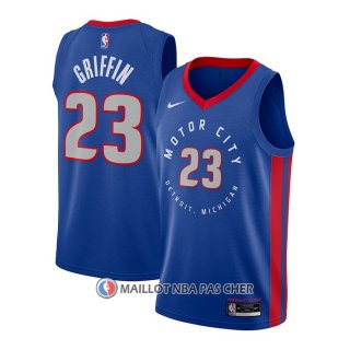 Maillot Detroit Pistons Blake Griffin Ville 2020-21 Bleu