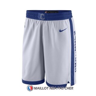 Short Golden State Warriors 2017-18 Blanc
