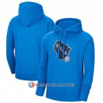 Veste a Capuche Milwaukee Bucks Ville Edition 2020-21 Bleu