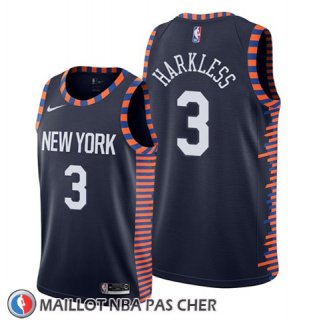 Maillot New York Knicks Maurice Harkless Ville 2019-20 Bleu