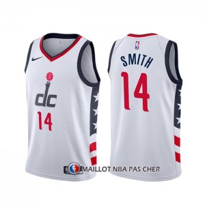 Maillot Washington Wizards Ish Smith Ville Blanc