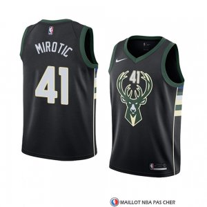 Maillot Milwaukee Bucks Nikola Mirotic Statement 2018 Noir