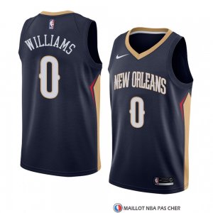 Maillot New Orleans Pelicans Troy Williams Icon 2018 Bleu