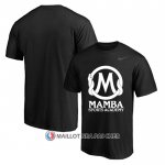 Maillot Manche Courte Los Angeles Lakers Mamba Sports Academy Noir