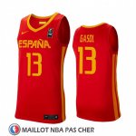 Maillot Espagne Marc Gasol 2019 FIBA Baketball World Cup Rouge