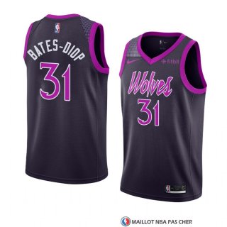 Maillot Minnesota Timberwolves Keita Bates-diop Ville 2018-19 Volet