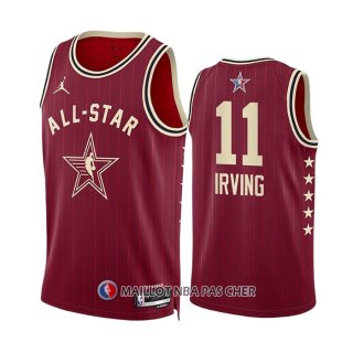 Maillot All Star 2024 Dallas Mavericks Kyrie Irving NO 11 Rouge