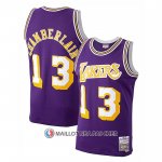 Maillot Los Angeles Lakers Wilt Chamberlain Mitchell & Ness 1971-72 Volet