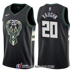 Maillot Milwaukee Bucks Rashad Vaughn Statement 20 2017-18 Noir